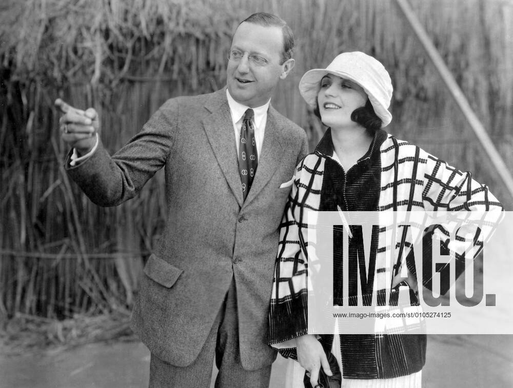 Paramount Pictures executive JESSE LASKY with actress POLA NEGRI Mandatory credit line: Image courtesy Ronald Grant Archive Mary Evans