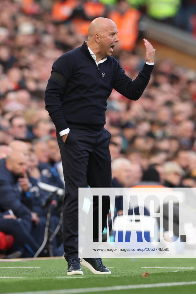 Football - 2024 2025 Premier League - Liverpool v Chelsea - Anfield - Sunday 20th October 2024 Liverpool manager Arne Slot