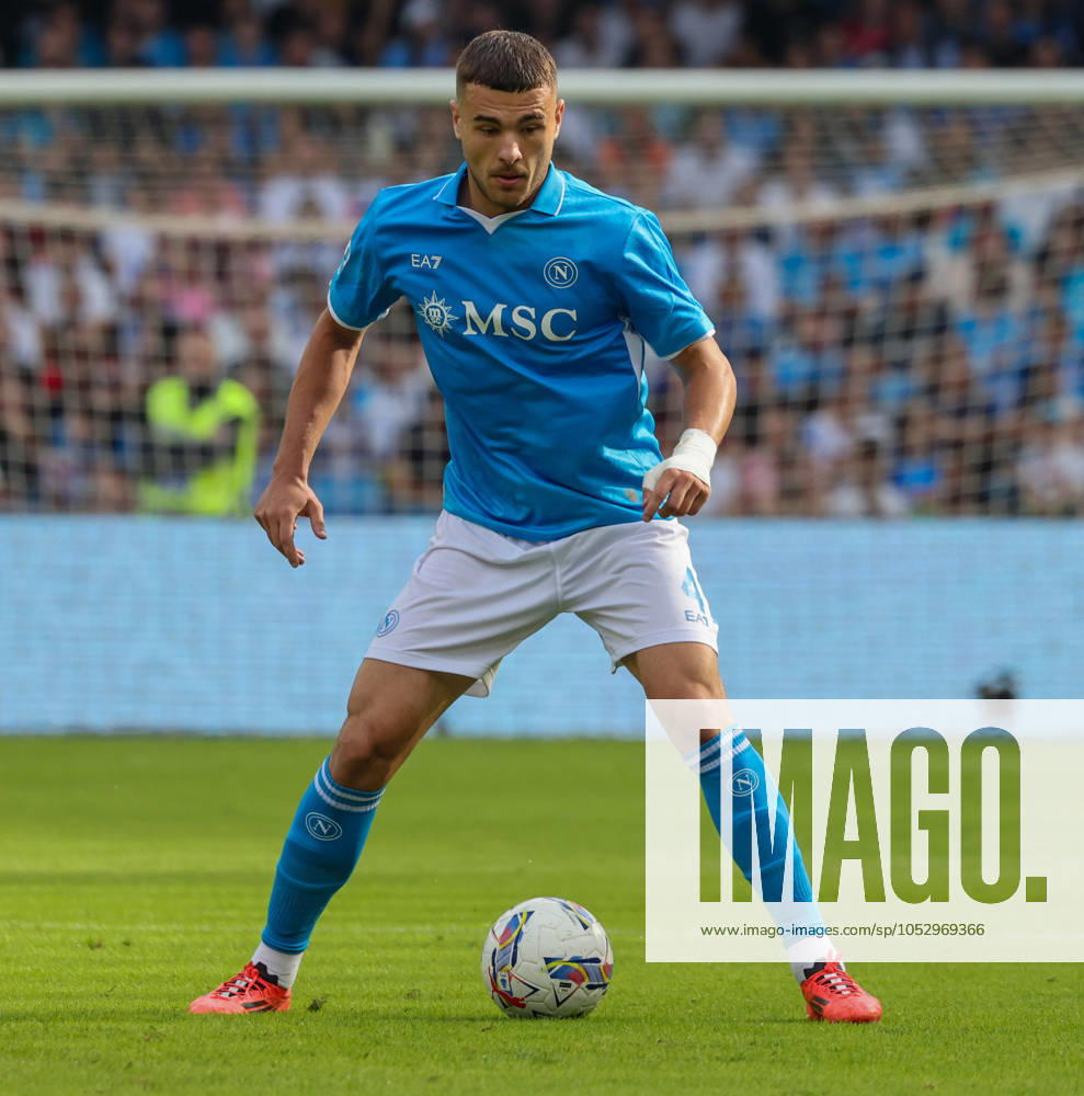 During the football match of 26 10 2024, valid for the Italian Serie A championship - 2024 25 in Naples at the Diego Armando Maradona Stadium between SSC Napoli vs FC Lecce.In the photo: Alessandro Buongiorno of SSC Napoli Napoli ITALIA - ZUMAs236 20241026_aap_s236_013
