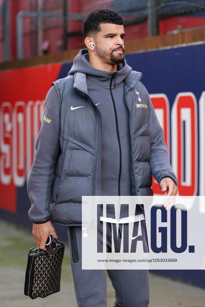 London, England, 27th October 2024. Dominic Solanke of Tottenham Hotspur arrives for the Premier League match at Selhurst Park, London. Picture credit should read: Kieran Cleeves Sportimage . SPI-3413-0011