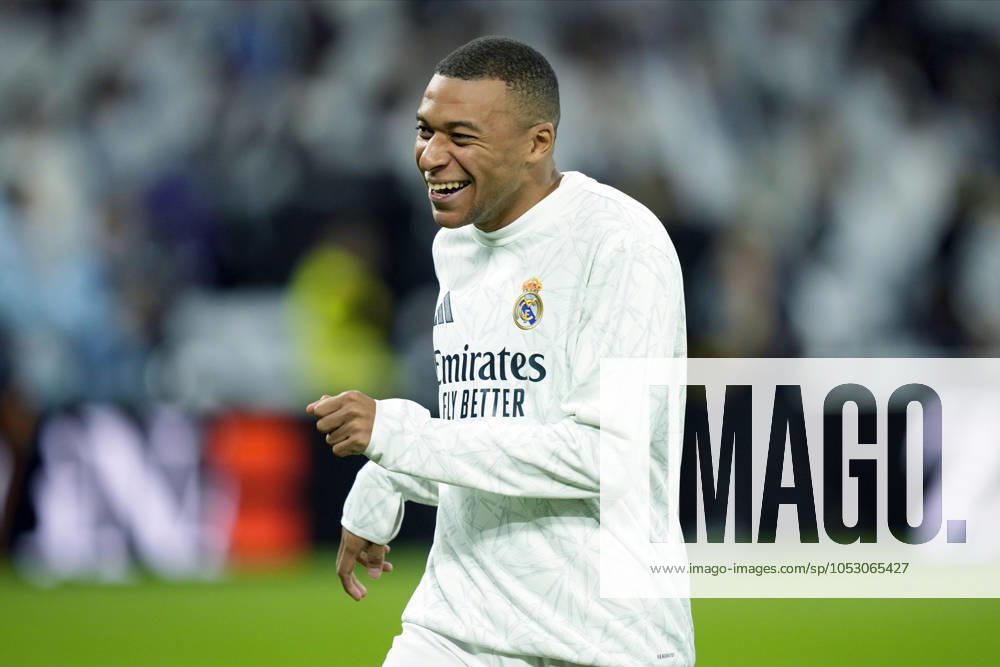 ESP: Real Madrid v FC Barcelona, Barca La Liga EA Sports. Date 11 Kylian Mbappe of Real Madrid CF during the La Liga EA Sports match between Real Madrid and FC Barcelona played at Santiago Bernabeu Stadium on October, 2024 in Madrid, Spain. Contributor