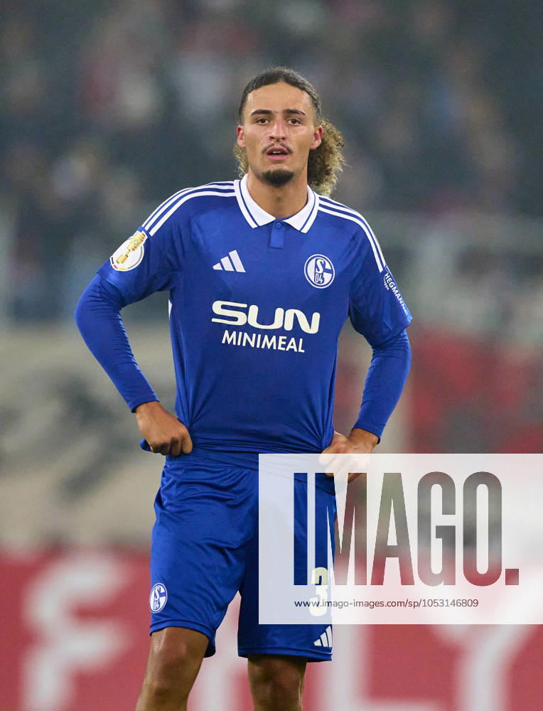 Taylan Bulut, S04 Nr. 31 in the DFB Pokal match FC AUGSBURG - FC SCHALKE 04 3-0 on Oct 29, 2024 in Augsburg, Germany. Season 2024 2025, 2.Runde, FCA