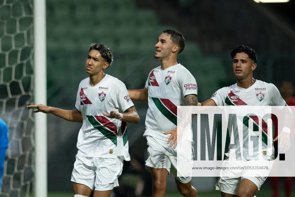 Fluminense is the champion of the Brazilian under-17 football championship Sao paulo (sp), 11 01 2024 - brazilian under-17 palmeiras vs fluminense - isaque celebrates his goal in the match between palmeiras and fluminense, valid for the final of the brazilian under-17 football championship, on the night of this friday, november 1st, at allianz parque, in sao paulo-sp. (Foto: Ronaldo Barreto Thenews2 imago images) SPO