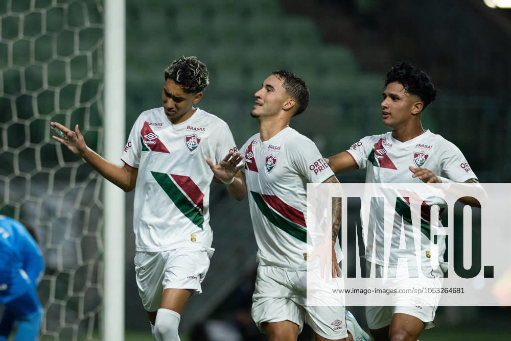 Fluminense is the champion of the Brazilian under-17 football championship Sao paulo (sp), 11 01 2024 - brazilian under-17 palmeiras vs fluminense - isaque celebrates his goal in the match between palmeiras and fluminense, valid for the final of the brazilian under-17 football championship, on the night of this friday, november 1st, at allianz parque, in sao paulo-sp. (Foto: Ronaldo Barreto Thenews2 imago images) SPO