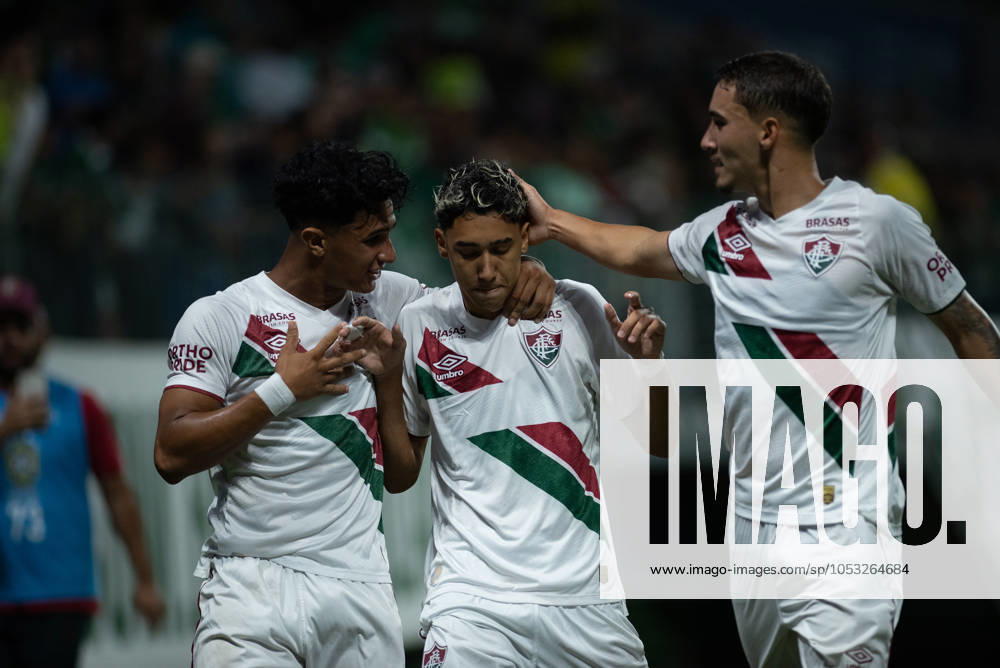 Fluminense is the champion of the Brazilian under-17 football championship Sao paulo (sp), 11 01 2024 - brazilian under-17 palmeiras vs fluminense - isaque celebrates his goal in the match between palmeiras and fluminense, valid for the final of the brazilian under-17 football championship, on the night of this friday, november 1st, at allianz parque, in sao paulo-sp. (Foto: Ronaldo Barreto Thenews2 imago images) SPO