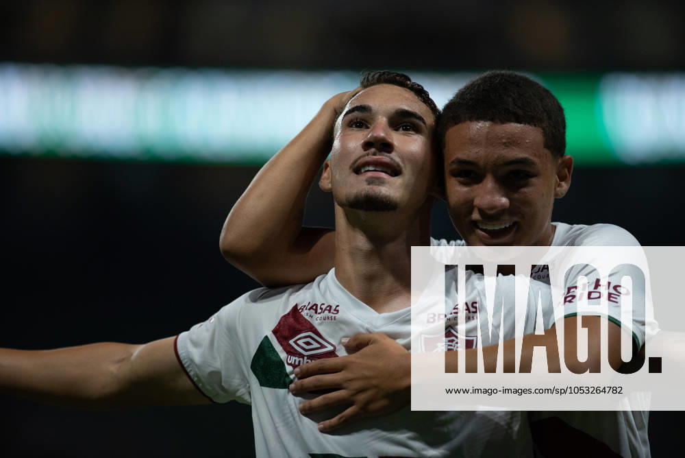 Fluminense is the champion of the Brazilian under-17 football championship Sao paulo (sp), 11 01 2024 - brazilian under-17 palmeiras vs fluminense - fluminense players celebrate winning the title after the match between palmeiras and fluminense, valid for the final of the brazilian under-17 football championship, on the night of this friday, november 1st, at allianz parque, in sao paulo-sp. (Foto: Ronaldo Barreto Thenews2 imago images) SPO