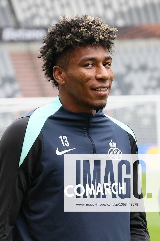 Union s Kevin Rodriguez pictured during a training session of Belgian soccer team Royale Union Saint-Gilloise in Brussels, on Wednesday 06 November 2024. The team prepares for tomorrow s match against Italian team AS Roma, in the fourth day (out of 8) of the League phase of the UEFA Europa League tournament. BRUNOxFAHY x104705488x