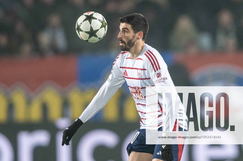 Pierre Lees-Melou during UEFA Champions league match, AC Sparta Prague - Stade Brest , 06. november 2024, Epet Arena, Prague, Czech republic