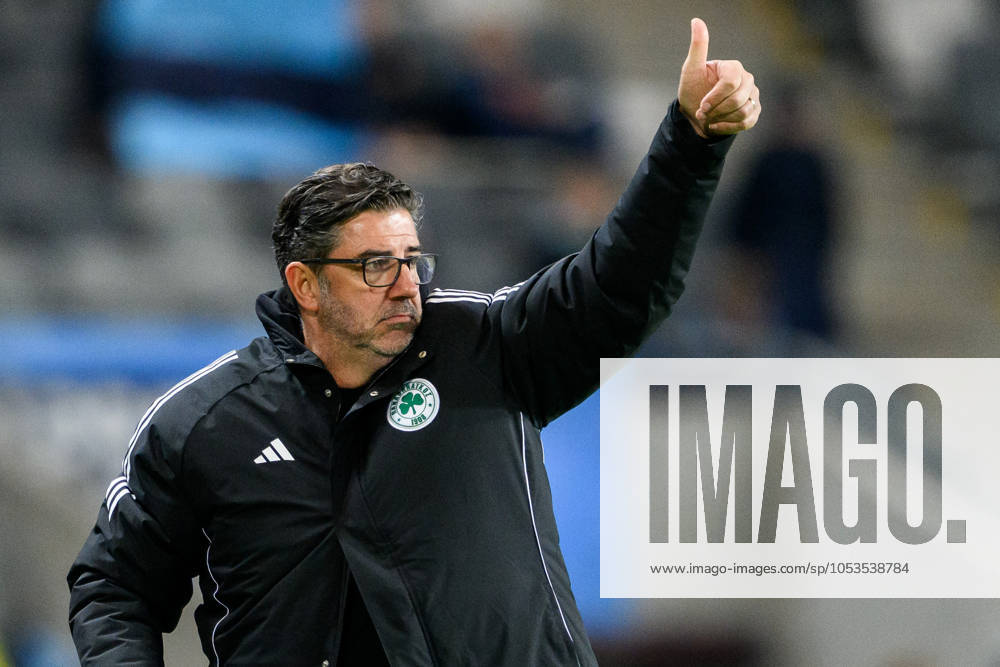 Head coach Rui Vitoria of Panathinaikos during the UEFA Conference League match between Djurgarden and Panathinaikos on November 7, 2024 in Stockholm. Photo: Jesper Zerman BILDBYRAN kod JZ JZ0585 fotboll football soccer fotball uefa conference league conference league djurgarden panathinaikos bbeng