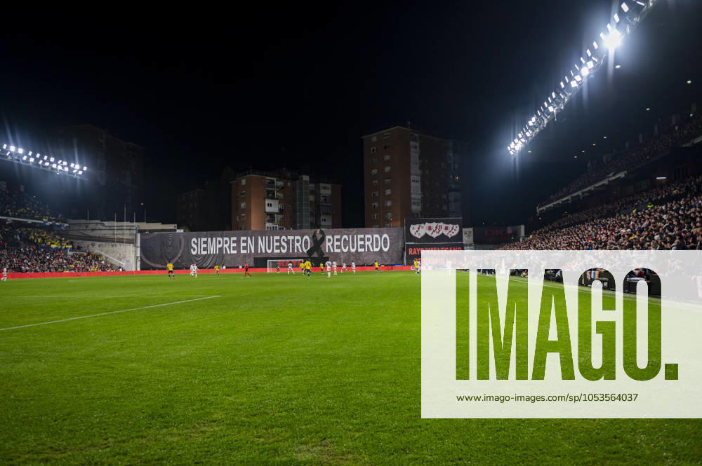 Rayo Vallecano vs UD Las Palmas - La Liga EA Sports 2024 25 A general view of the stadium during the La Liga EA Sports 2024 25 football match between Rayo Vallecano vs UD Las Palmas at Estadio de Vallecas on November 08, 2024 in Madrid, Spain. Madrid Estadio de Vallecas Madrid Spain