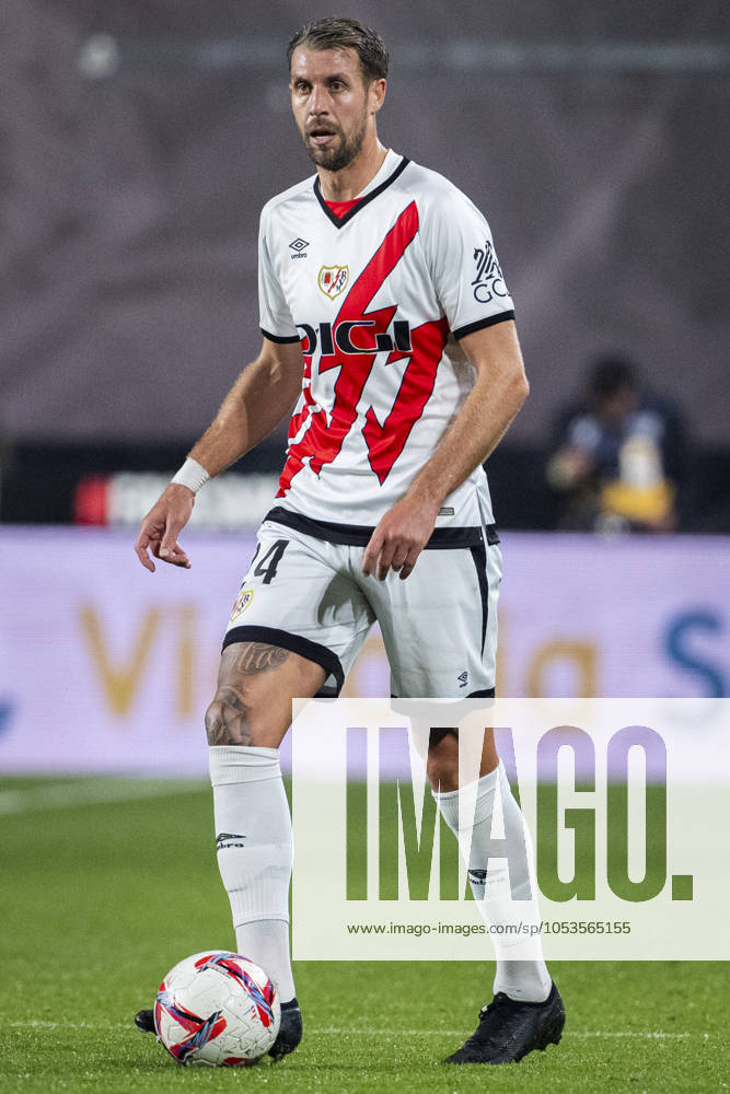 Rayo Vallecano vs UD Las Palmas - La Liga EA Sports 2024 25 Florian Lejeune of Rayo Vallecano in action with the ball during the La Liga EA Sports 2024 25 football match between Rayo Vallecano vs UD Las Palmas at Estadio de Vallecas on November 08, 2024 in Madrid, Spain. Madrid Estadio de Vallecas Madrid Spain