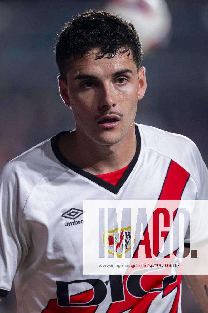 Rayo Vallecano vs UD Las Palmas - La Liga EA Sports 2024 25 Sergio Camello of Rayo Vallecano seen during the La Liga EA Sports 2024 25 football match between Rayo Vallecano vs UD Las Palmas at Estadio de Vallecas on November 08, 2024 in Madrid, Spain. Madrid Estadio de Vallecas Madrid Spain