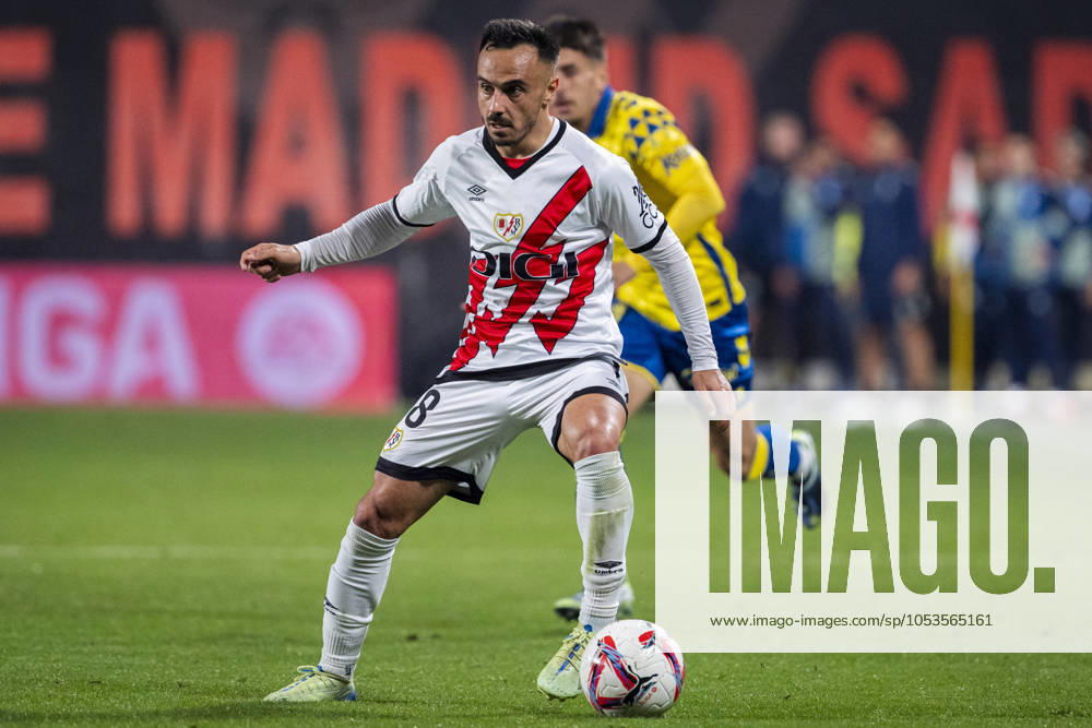 Rayo Vallecano vs UD Las Palmas - La Liga EA Sports 2024 25 Alvaro Garcia of Rayo Vallecano in action with the ball during the La Liga EA Sports 2024 25 football match between Rayo Vallecano vs UD Las Palmas at Estadio de Vallecas on November 08, 2024 in Madrid, Spain. Madrid Estadio de Vallecas Madrid Spain