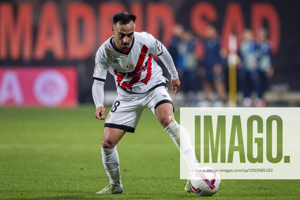 Rayo Vallecano vs UD Las Palmas - La Liga EA Sports 2024 25 Alvaro Garcia of Rayo Vallecano in action with the ball during the La Liga EA Sports 2024 25 football match between Rayo Vallecano vs UD Las Palmas at Estadio de Vallecas on November 08, 2024 in Madrid, Spain. Madrid Estadio de Vallecas Madrid Spain