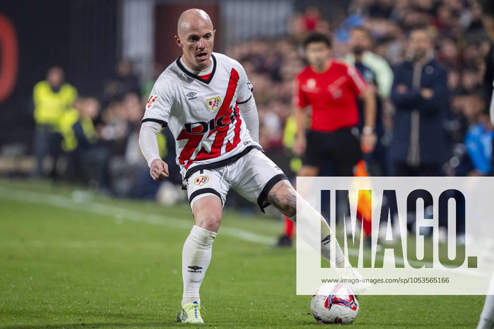 Rayo Vallecano vs UD Las Palmas - La Liga EA Sports 2024 25 Isi Palazon of Rayo Vallecano in action with the ball during the La Liga EA Sports 2024 25 football match between Rayo Vallecano vs UD Las Palmas at Estadio de Vallecas on November 08, 2024 in Madrid, Spain. Madrid Estadio de Vallecas Madrid Spain