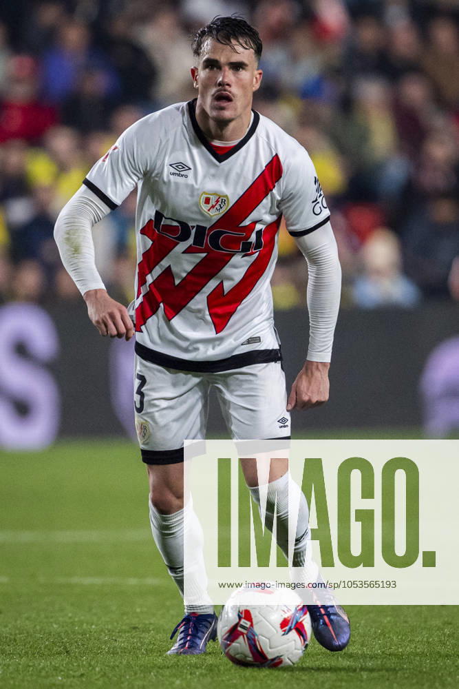 Rayo Vallecano vs UD Las Palmas - La Liga EA Sports 2024 25 Pep Chavarria of Rayo Vallecano in action with the ball during the La Liga EA Sports 2024 25 football match between Rayo Vallecano vs UD Las Palmas at Estadio de Vallecas on November 08, 2024 in Madrid, Spain. Madrid Estadio de Vallecas Madrid Spain