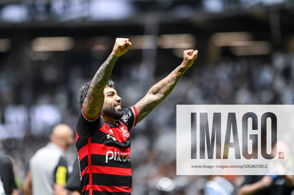 Atlético MG x Flamengo BELO HORIZONTE, MG - 10.11.2024: ATLÉTICO MG X FLAMENGO - Gabriel Barbosa, Gabigol, Flamengo Champion during Atlético MG x Flamengo, match valid for the final of the Copa do Brasil 2024, held at the Arena MRV stadium, located in the city of Belo Horizonte, MG, on the afternoon of this Sunday (10). (Photo: Nayra Halm Fotoarena) x2649679x NayraxHalm