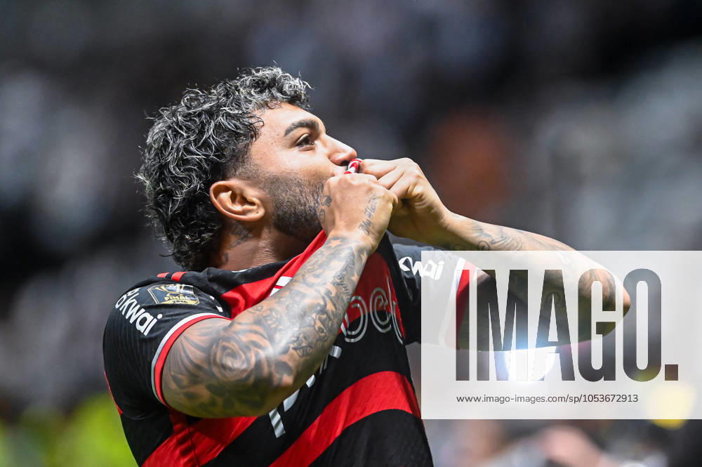 Atlético MG x Flamengo BELO HORIZONTE, MG - 10.11.2024: ATLÉTICO MG X FLAMENGO - Gabriel Barbosa, Gabigol, Flamengo Champion during Atlético MG x Flamengo, match valid for the final of the Copa do Brasil 2024, held at the Arena MRV stadium, located in the city of Belo Horizonte, MG, on the afternoon of this Sunday (10). (Photo: Nayra Halm Fotoarena) x2649680x NayraxHalm