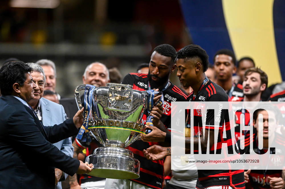 Atlético MG x Flamengo BELO HORIZONTE, MG - 10.11.2024: ATLÉTICO MG X FLAMENGO - Flamengo Champion during Atlético MG x Flamengo, match valid for the final of the Copa do Brasil 2024, held at the Arena MRV stadium, located in the city of Belo Horizonte, MG, on the afternoon of this Sunday (10). (Photo: Nayra Halm Fotoarena) x2649689x NayraxHalm