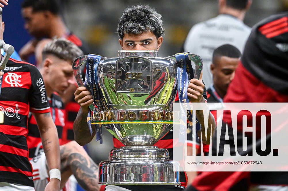 Atlético MG x Flamengo BELO HORIZONTE, MG - 10.11.2024: ATLÉTICO MG X FLAMENGO - Gabriel Barbosa, Gabigol, Flamengo Champion during Atlético MG x Flamengo, match valid for the final of the Copa do Brasil 2024, held at the Arena MRV stadium, located in the city of Belo Horizonte, MG, on the afternoon of this Sunday (10). (Photo: Nayra Halm Fotoarena) x2649695x NayraxHalm