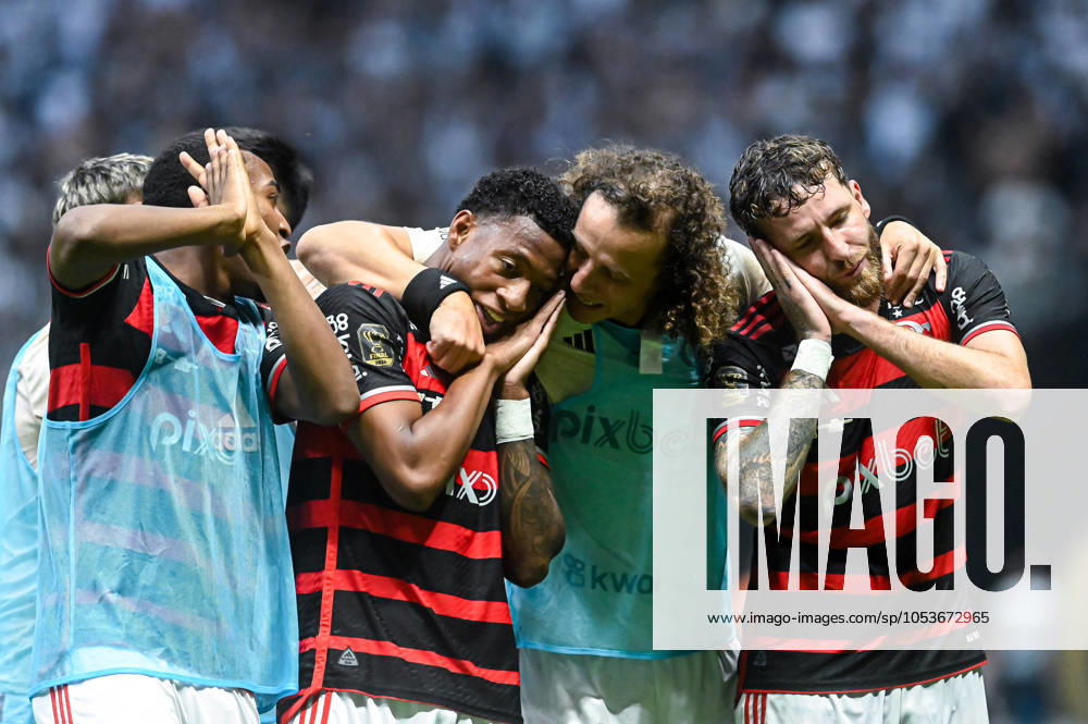 Atlético MG x Flamengo BELO HORIZONTE, MG - 10.11.2024: ATLÉTICO MG X FLAMENGO - Plata scores a goal during Atlético MG x Flamengo, a match valid for the final of the 2024 Copa do Brasil, held at the Arena MRV stadium, located in the city of Belo Horizonte, MG, on the afternoon of this Sunday (10). (Photo: Nayra Halm Fotoarena) x2649701x NayraxHalm