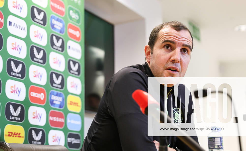 Republic of Ireland press conference, PK, Pressekonferenz FAI National Training Centre, Dublin 11 11 2024 Assistant Manager John OShea John OShea 11 11 2024
