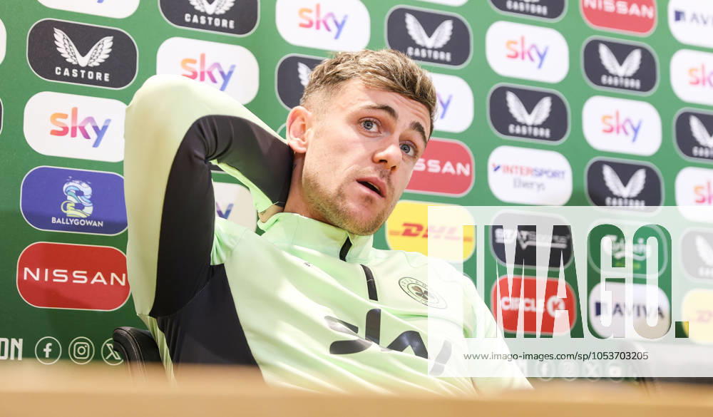 Republic of Ireland press conference, PK, Pressekonferenz FAI National Training Centre, Dublin 11 11 2024 Sammie Szmodics Sammie Szmodics 11 11 2024