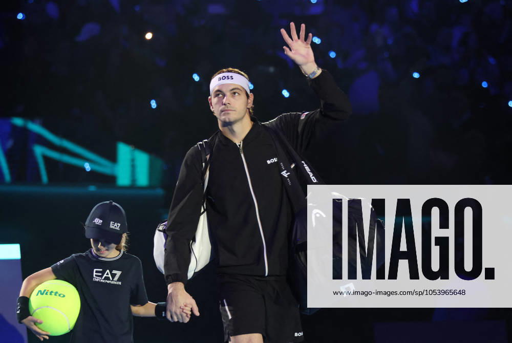 New event uploaded by calabro on 11-16-2024 21:2 Turin - Tennis, Nitto ATP, Tennis Herren Finals, Taylor Fritz, Turin, November 16, 2024. Photo Felice Calabro Editorial Usage Only Italy