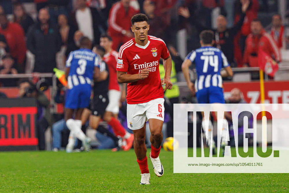 Alexander Bah seen during Liga Portugal game between teams of SL Benfica and FC Porto at Estadio Da Luz (Maciej Rogowski) Lisbon Estadio Da Luz Portugal