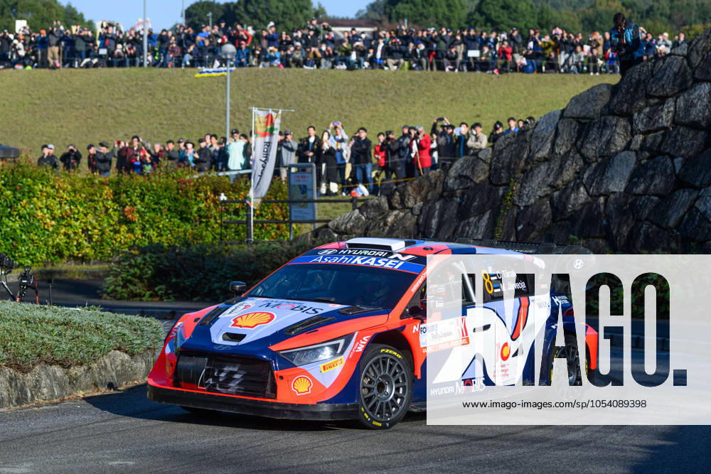 MOTORI - Rally - Fia World Rally Championship WRC, Motorsport Rallye, WM FORUM8 Rally Japan 2024 ,They Face In Shakedown,During Fia World Rally Championship Wrc FORUM8 Rally Japan 2024 19 November, Okazaki Japan Okazaki Japan