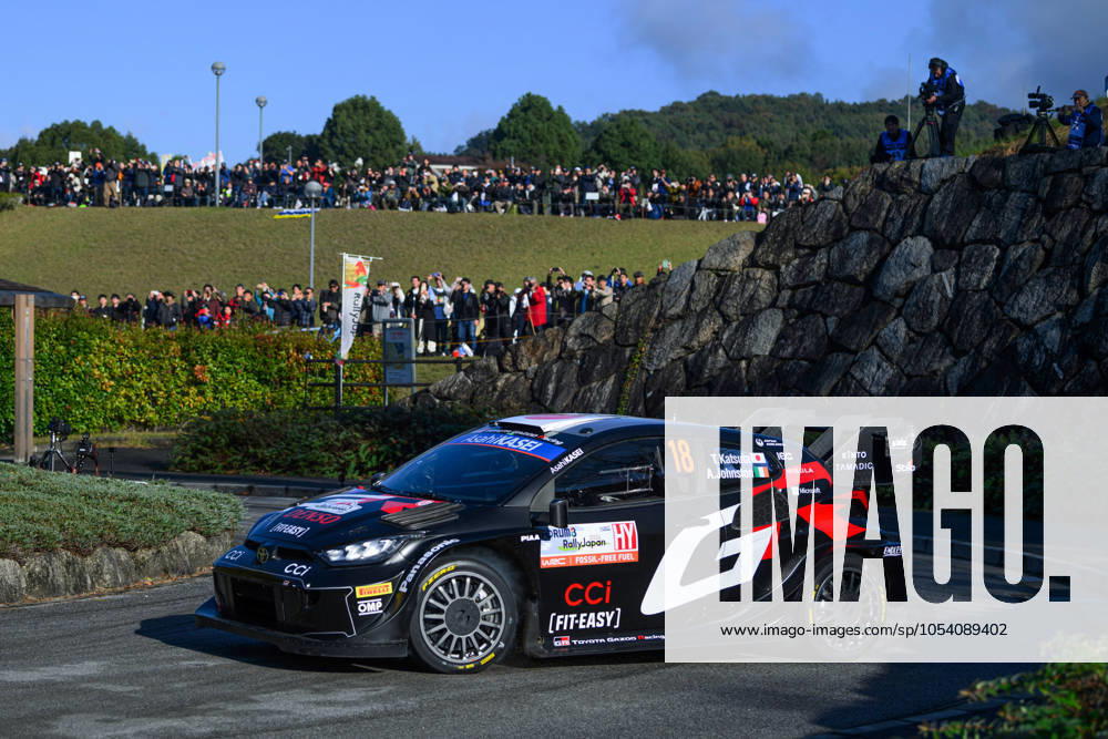 MOTORI - Rally - Fia World Rally Championship WRC, Motorsport Rallye, WM FORUM8 Rally Japan 2024 ,They Face In Shakedown,During Fia World Rally Championship Wrc FORUM8 Rally Japan 2024 19 November, Okazaki Japan Okazaki Japan