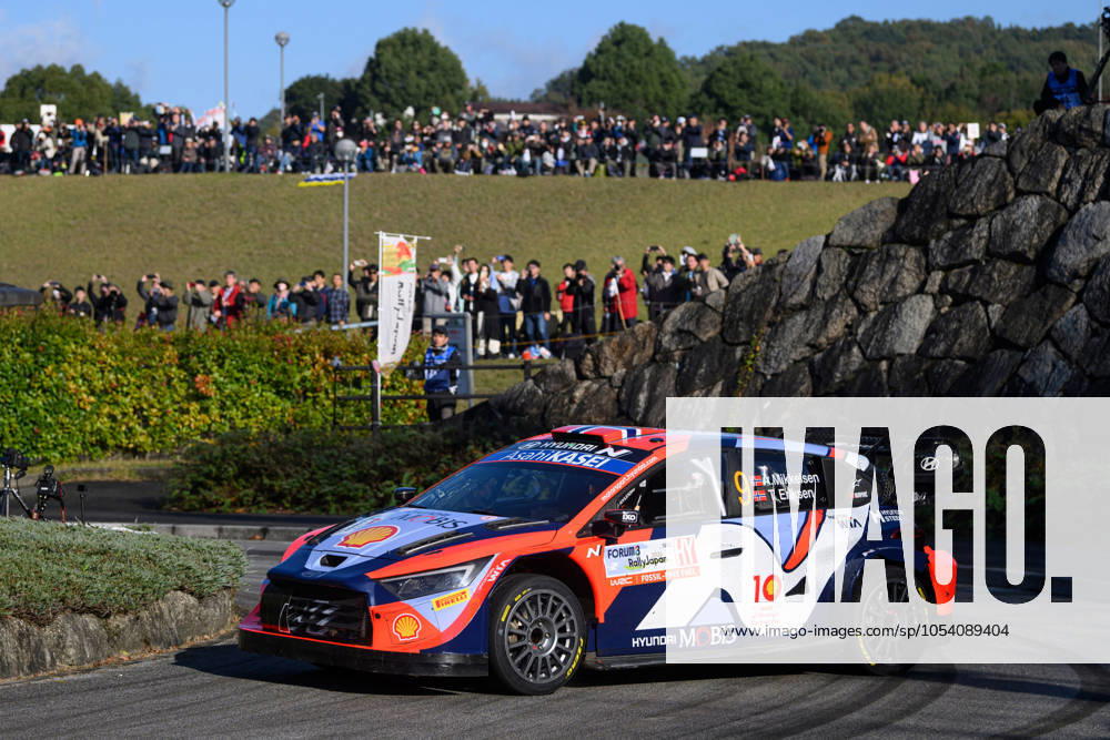MOTORI - Rally - Fia World Rally Championship WRC, Motorsport Rallye, WM FORUM8 Rally Japan 2024 ,They Face In Shakedown,During Fia World Rally Championship Wrc FORUM8 Rally Japan 2024 19 November, Okazaki Japan Okazaki Japan