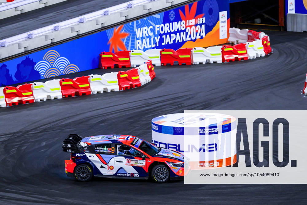 MOTORI - Rally - Fia World Rally Championship WRC, Motorsport Rallye, WM FORUM8 Rally Japan 2024 ,They Face Ss1 Toyota Stadium,During Fia World Rally Championship Wrc FORUM8 Rally Japan 2024 19 November, Okazaki Japan Okazaki Japan