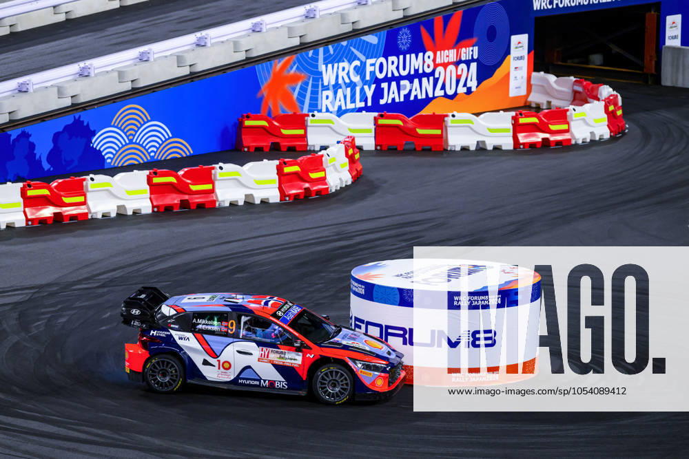 MOTORI - Rally - Fia World Rally Championship WRC, Motorsport Rallye, WM FORUM8 Rally Japan 2024 ,They Face Ss1 Toyota Stadium,During Fia World Rally Championship Wrc FORUM8 Rally Japan 2024 19 November, Okazaki Japan Okazaki Japan