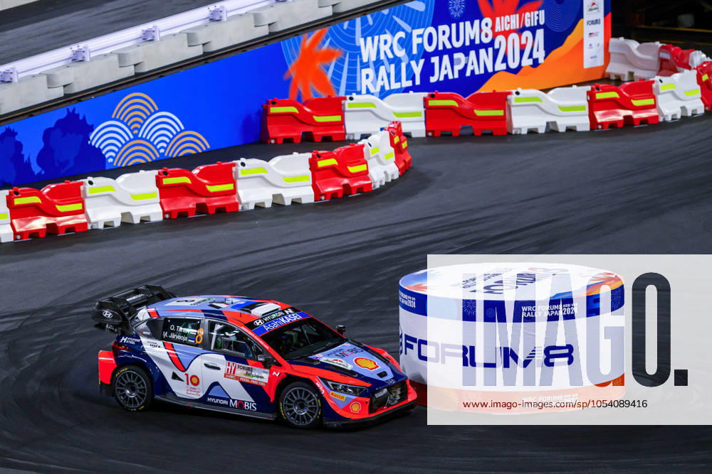 MOTORI - Rally - Fia World Rally Championship WRC, Motorsport Rallye, WM FORUM8 Rally Japan 2024 ,They Face Ss1 Toyota Stadium,During Fia World Rally Championship Wrc FORUM8 Rally Japan 2024 19 November, Okazaki Japan Okazaki Japan