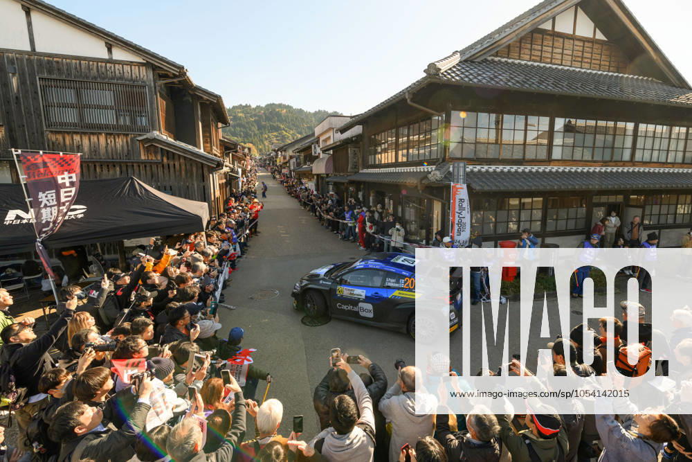 MOTORI - Rally - Fia World Rally Championship WRC, Motorsport Rallye, WM FORUM8 Rally Japan 2024 ,They Face 3rd The Day Of The Race During Fia World Rally Championship Wrc FORUM8 Rally Japan 2024 23 November, Okazaki Japan Okazaki Japan