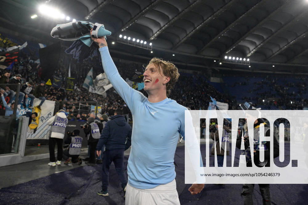 CALCIO - Serie A - SS Lazio vs Bologna FC Lazio s Nicolo Rovella during the Italian Football Championship League A 2024 2025 match between SS Lazio vs Bologna FC at the Olimpic Stadium in Rome on 24 November 2024. Rome Italy