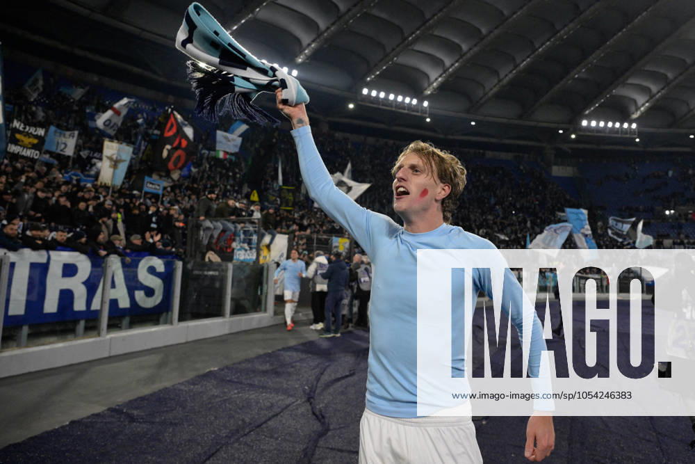 CALCIO - Serie A - SS Lazio vs Bologna FC Lazio s Nicolo Rovella during the Italian Football Championship League A 2024 2025 match between SS Lazio vs Bologna FC at the Olimpic Stadium in Rome on 24 November 2024. Rome Italy