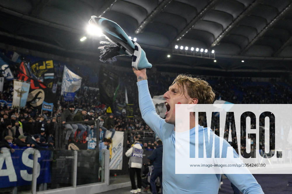 CALCIO - Serie A - SS Lazio vs Bologna FC Lazio s Nicolo Rovella during the Italian Football Championship League A 2024 2025 match between SS Lazio vs Bologna FC at the Olimpic Stadium in Rome on 24 November 2024. Rome Italy