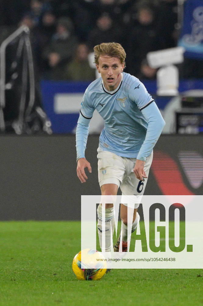 CALCIO - Serie A - SS Lazio vs Bologna FC Lazio s Nicolo Rovella during the Italian Football Championship League A 2024 2025 match between SS Lazio vs Bologna FC at the Olimpic Stadium in Rome on 24 November 2024. Rome Italy