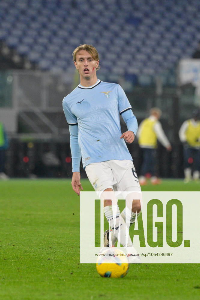 CALCIO - Serie A - SS Lazio vs Bologna FC Lazio s Nicolo Rovella during the Italian Football Championship League A 2024 2025 match between SS Lazio vs Bologna FC at the Olimpic Stadium in Rome on 24 November 2024. Rome Italy