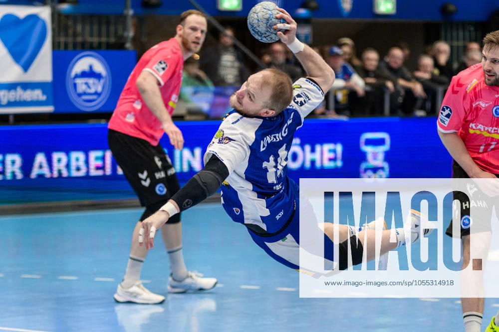 Peter Walz (ThSV Eisenach, 14) GER, ThSV Eisenach gegen TVB Stuttgart, Handball, 1. Handballbundesliga, 15.Spieltag, Saison 2024 2025, 14.12.2024 GER, ThSV Eisenach gegen TVB Stuttgart, Handball, 1. Handballbundesliga, 15.Spieltag, Saison 2024 2025, 14.12.2024 Eisenach