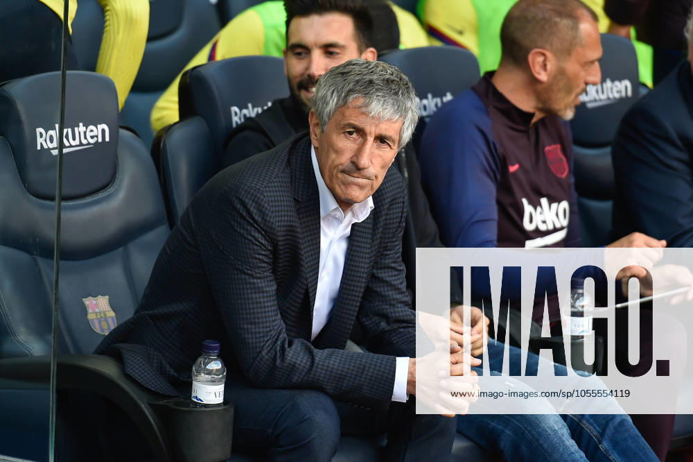 FC Barcelona, Barca v Getafe CF - La Liga Setien of FC Barcelona during the Liga match between FC Barcelona and Getafe CF at Camp Nou on February 15, 2020 in Barcelona, Spain. (Photo by DAX ESPA-Images) Barcelona Barcelona USA