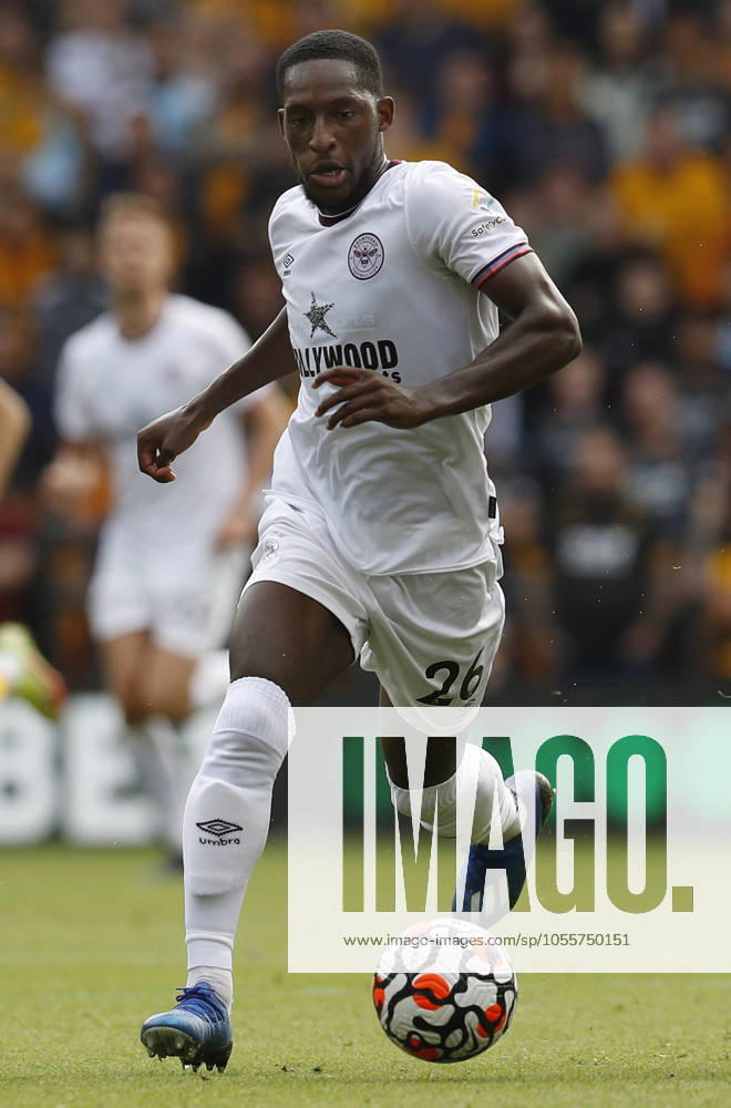 Wolverhampton Wanderers v Brentford - Premier League - Molineux September 18, 2021, Wolverhampton, United Kingdom: Wolverhampton, England, 18th September 2021. Shandon Baptiste of Brentford during the Premier League match at Molineux, Wolverhampton. Picture credit should read: Darren Staples Sportimage Wolverhampton United Kingdom