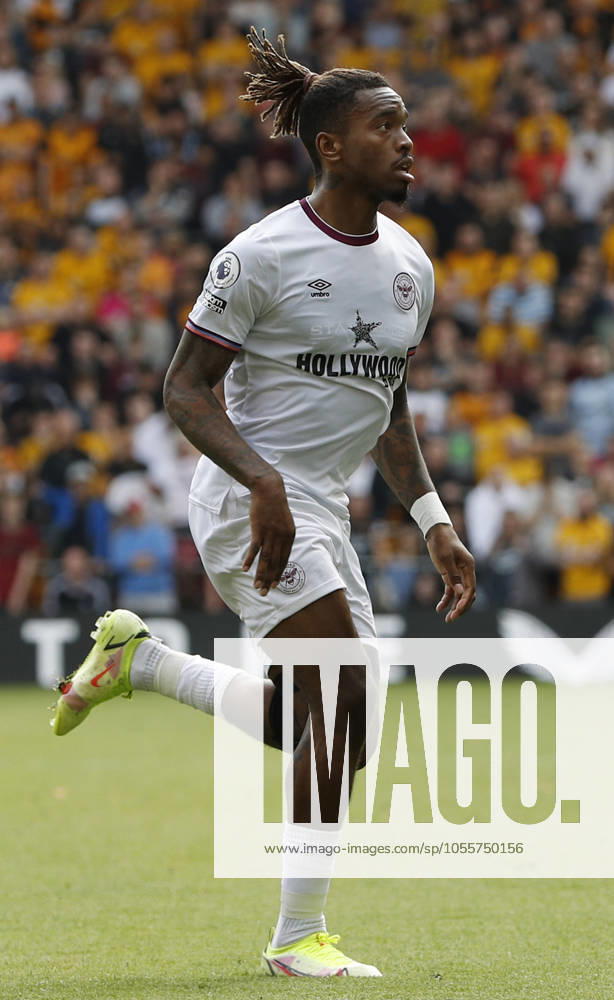 Wolverhampton Wanderers v Brentford - Premier League - Molineux September 18, 2021, Wolverhampton, United Kingdom: Wolverhampton, England, 18th September 2021. Ivan Toney of Brentford during the Premier League match at Molineux, Wolverhampton. Picture credit should read: Darren Staples Sportimage Wolverhampton United Kingdom
