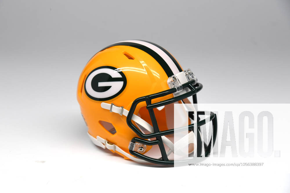 NFL, American Football Herren, USA Creative Detailed view of Green Bay Packers helmet.