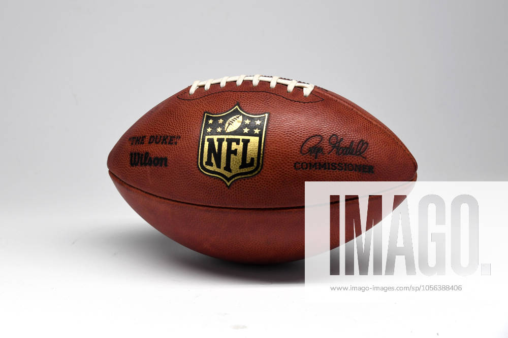 NFL, American Football Herren, USA Creative Detailed view of NFL Wilson Duke football.