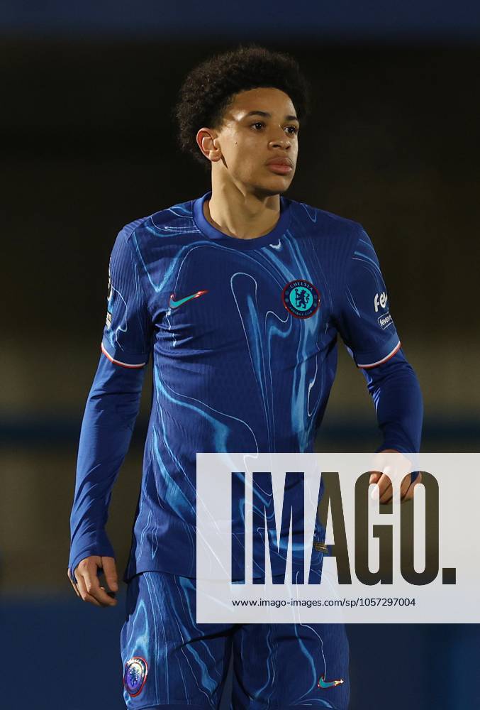 - Chelsea U21, U 21 v Sporting CP U21, Premier League International Cup, Kingsmeadow Stadium, London, UK - 7th January 2025. Daniel Weir Crystal Pix Richard Olise of Chelsea U21. - Chelsea U21 v Sporting CP U21, Premier League International Cup, Kingsmeadow Stadium, London, UK - 7th January 2025. Daniel Weir Crystal Pix London Kingsmeadow Stadium UK