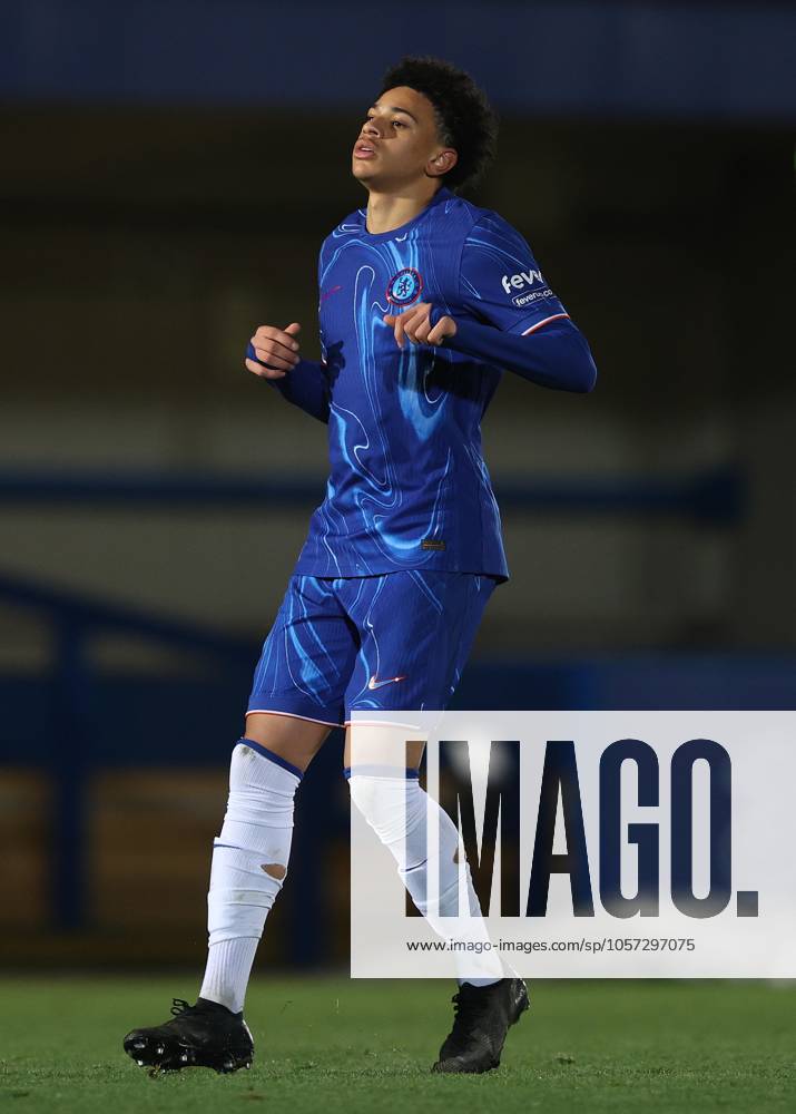 - Chelsea U21, U 21 v Sporting CP U21, Premier League International Cup, Kingsmeadow Stadium, London, UK - 7th January 2025. Daniel Weir Crystal Pix Richard Olise of Chelsea U21. - Chelsea U21 v Sporting CP U21, Premier League International Cup, Kingsmeadow Stadium, London, UK - 7th January 2025. Daniel Weir Crystal Pix London Kingsmeadow Stadium UK