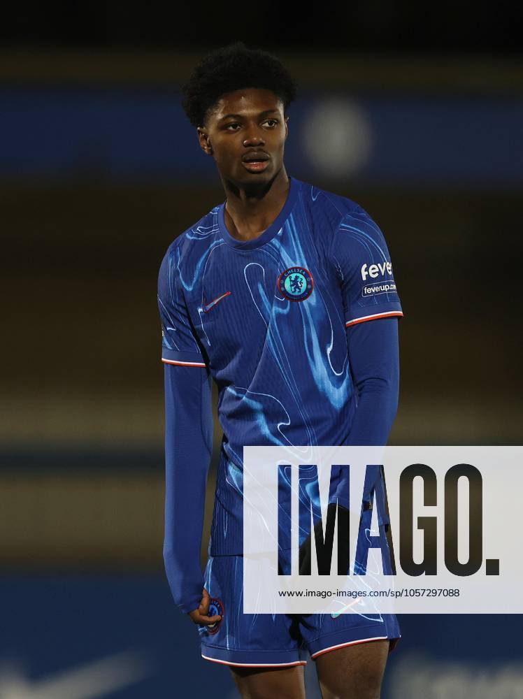 - Chelsea U21, U 21 v Sporting CP U21, Premier League International Cup, Kingsmeadow Stadium, London, UK - 7th January 2025. Daniel Weir Crystal Pix Sam Rak Sakyi of Chelsea U21. - Chelsea U21 v Sporting CP U21, Premier League International Cup, Kingsmeadow Stadium, London, UK - 7th January 2025. Daniel Weir Crystal Pix London Kingsmeadow Stadium UK
